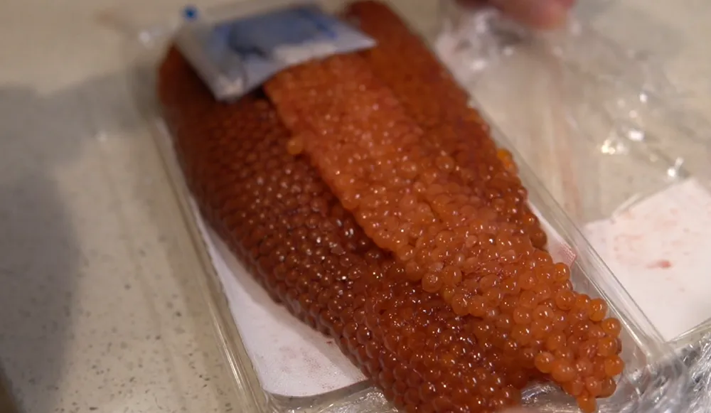 costco买回来的鲑鱼子 2