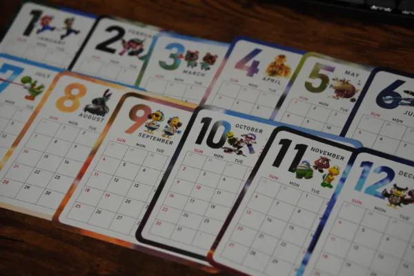 各个月的设计 2